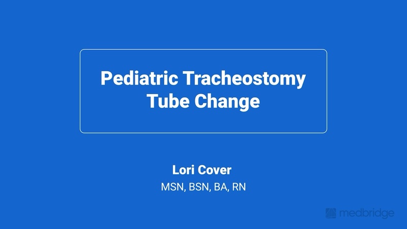 Pediatric Tracheostomy Tube Change