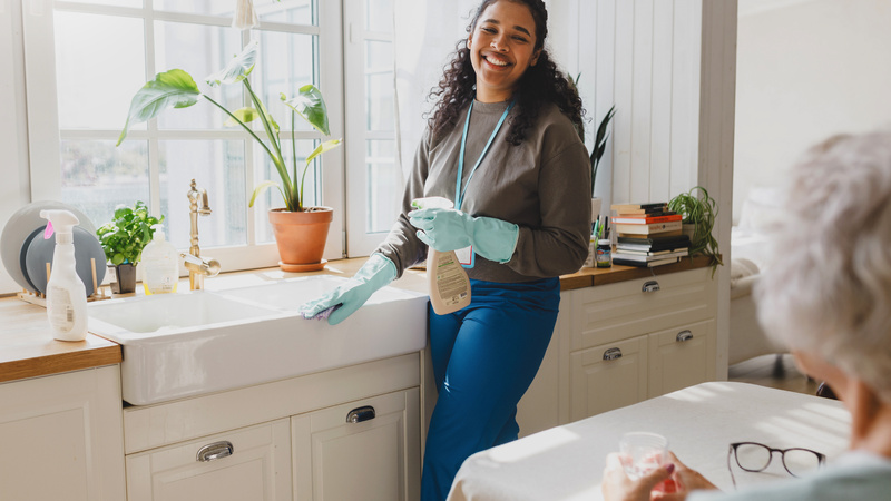 Maintaining a Clean, Healthy, Safe Environment: Housekeeping Skills for the Aide