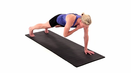 Full Plank with Shoulder Taps